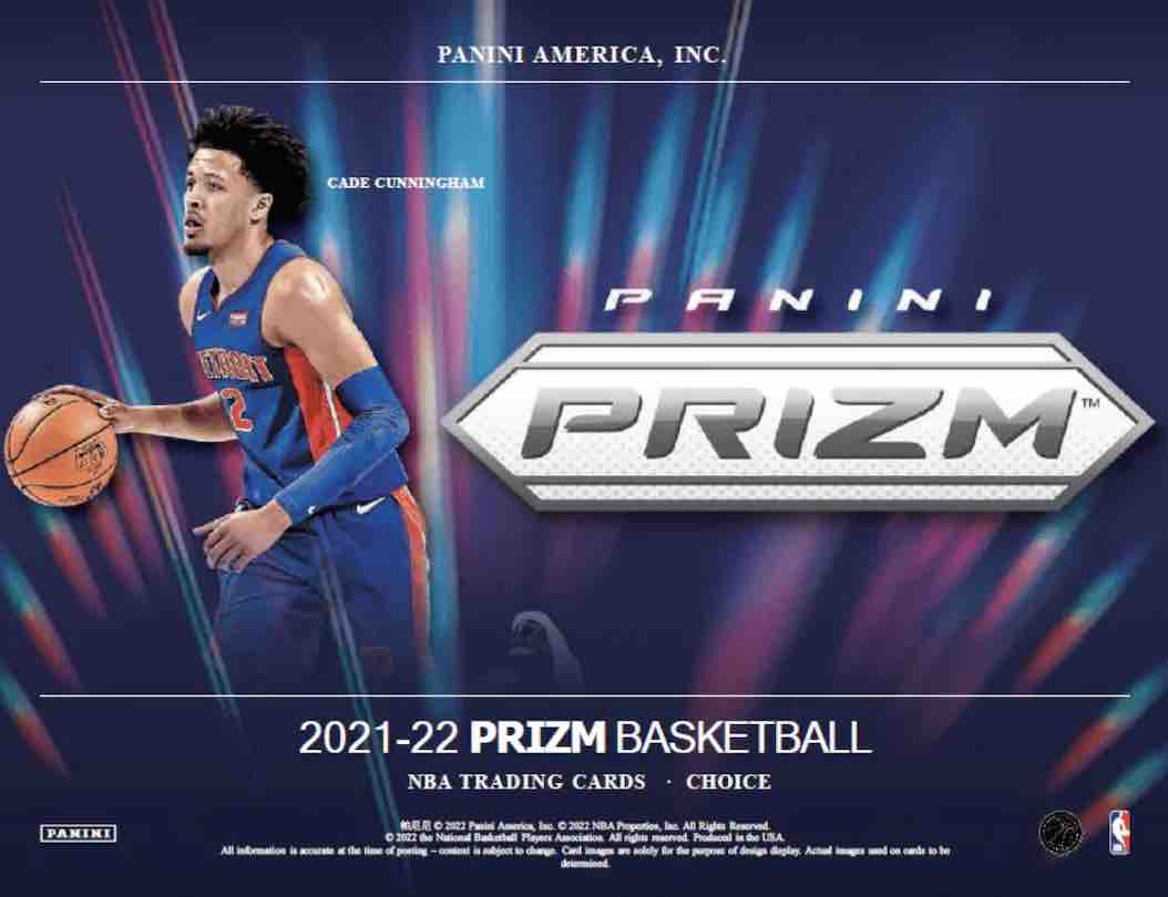 2021-22 Panini Prizm Choice Basketball 20-Box Case