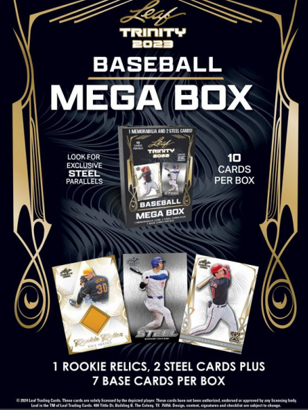 2023 Leaf Trinity Baseball Mega Box