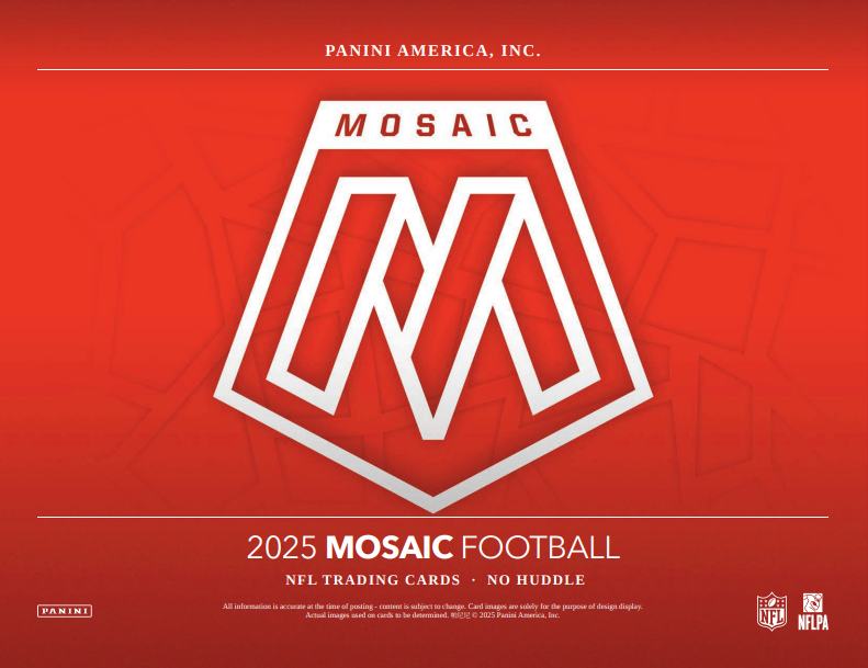 2025 Panini Mosaic Football No Huddle Box