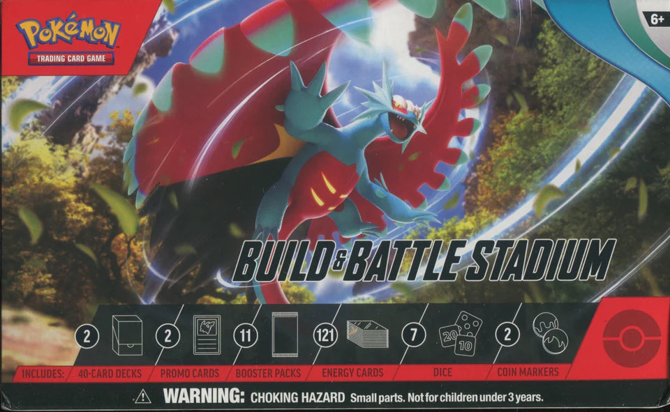Pokemon Scarlet & Violet Paradox Rift Build & Battle Stadium Box