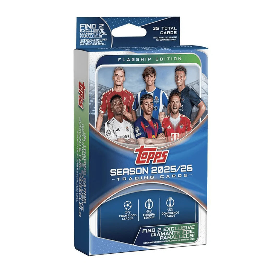 2025-26 Topps UEFA Club Competitions Soccer Hanger Box