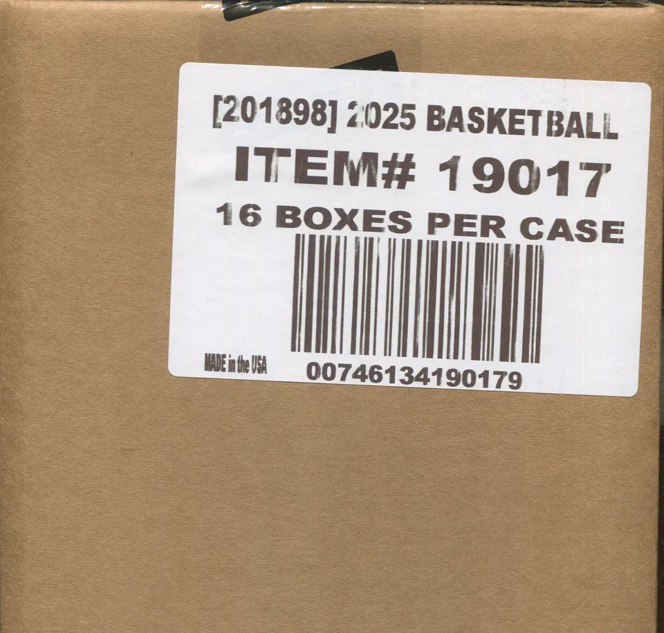 2025 Panini Donruss WNBA Basketball Hobby 16-Box Case