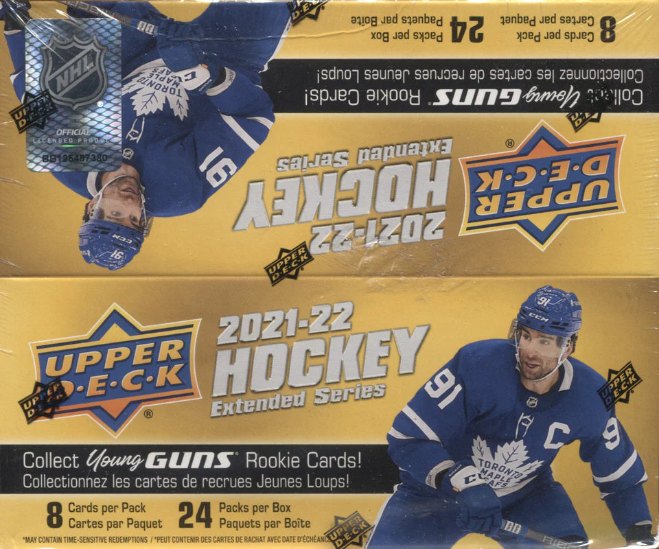 2021-22 Upper Deck Extended Series Hockey Retail Box