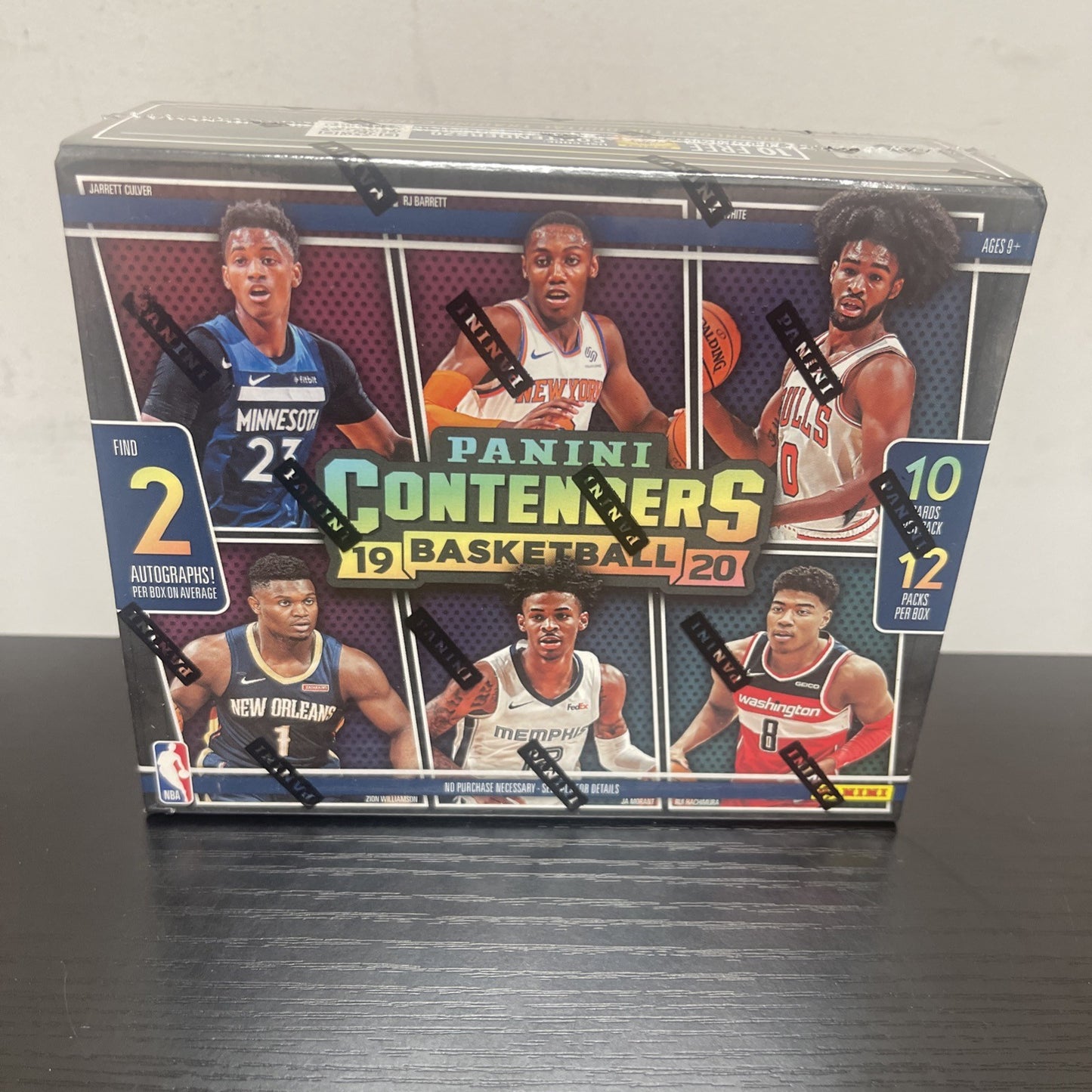 2019-20 Panini Contenders Basketball 1st Off The Line Hobby Box