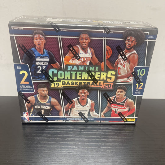 2019-20 Panini Contenders Basketball 1st Off The Line Hobby Box