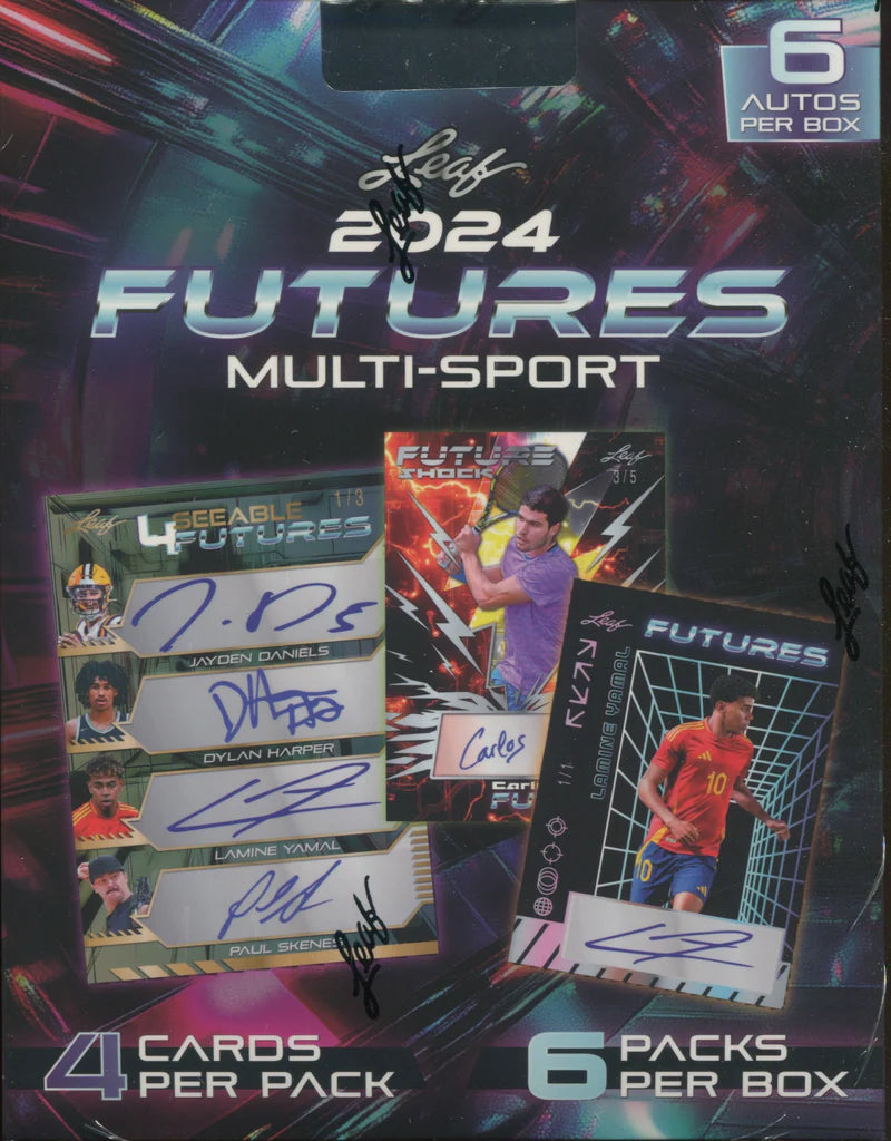 2024 Leaf Futures Multi-Sport Hobby Box