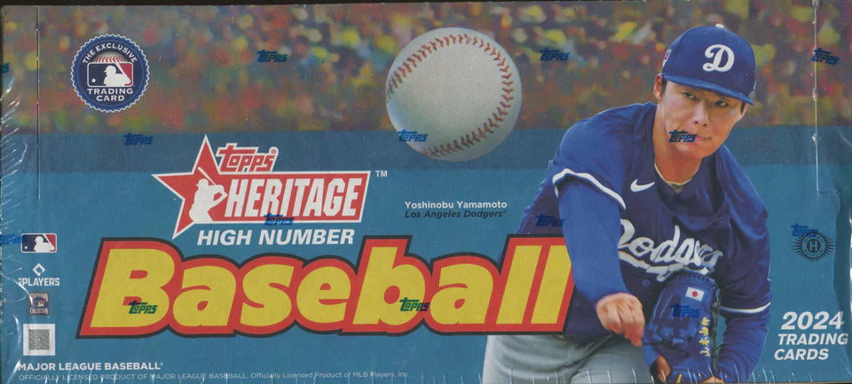 2024 Topps Heritage High Number Baseball Hobby Box