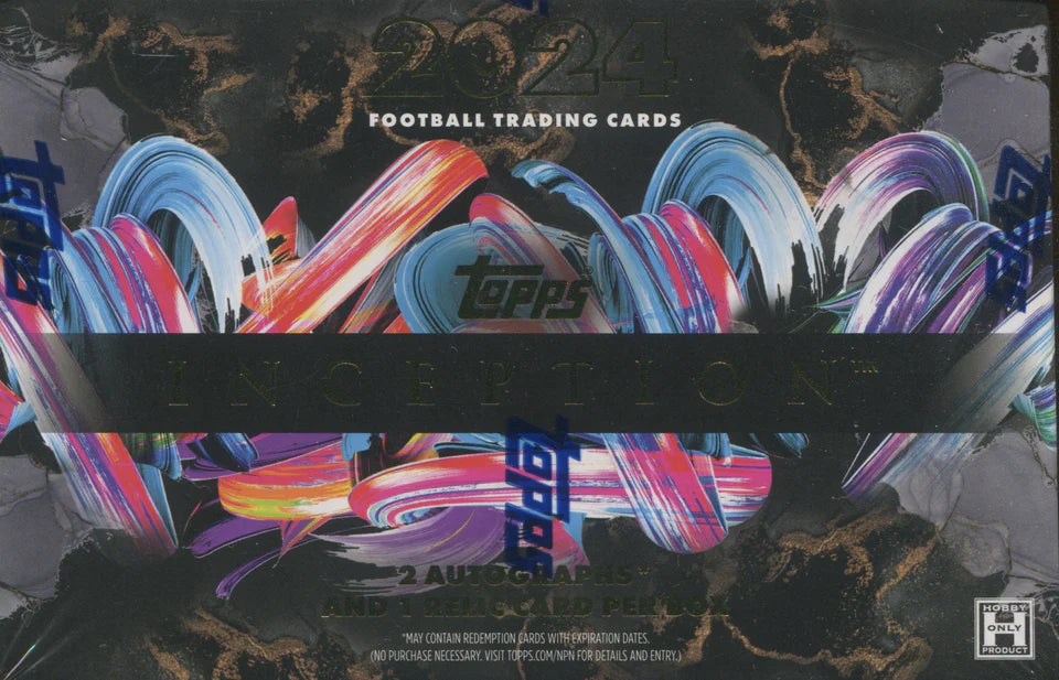 2024 Topps Inception Football Hobby Box