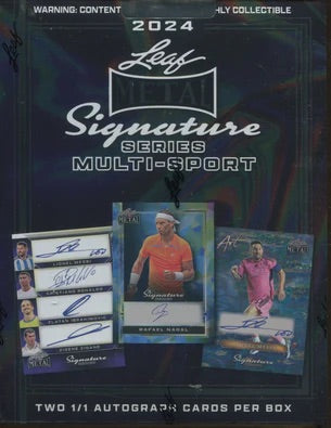 2024 Leaf Metal Signature Series Multi Sport Hobby Box