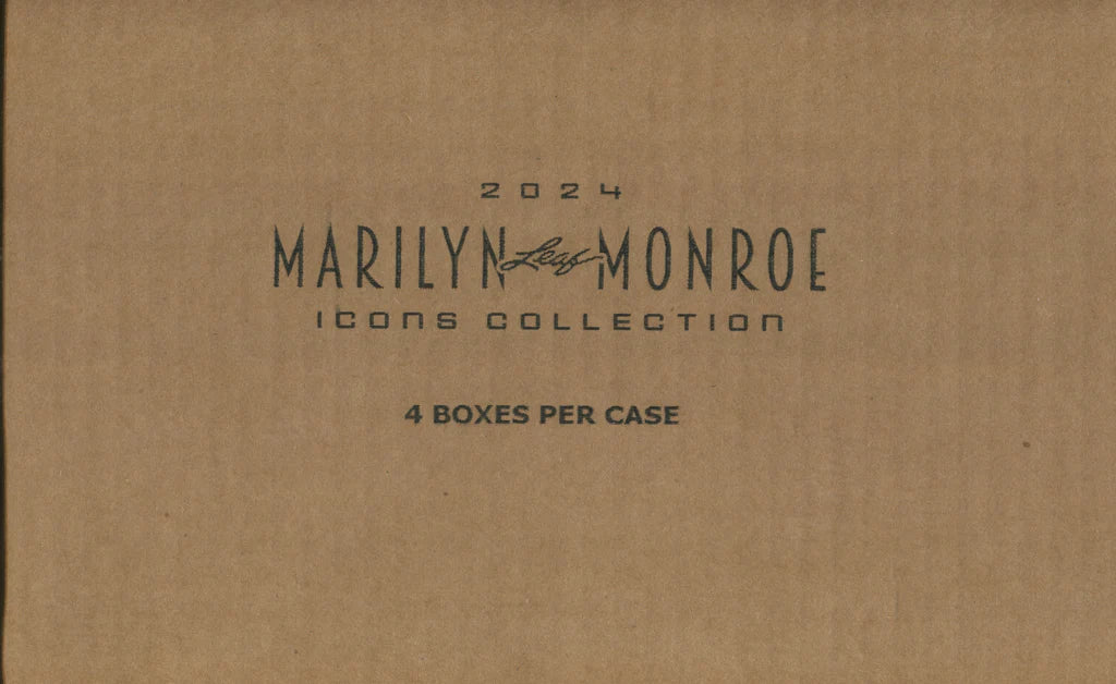 2024 Leaf Marilyn Monroe Icons Collection 4-Box Case