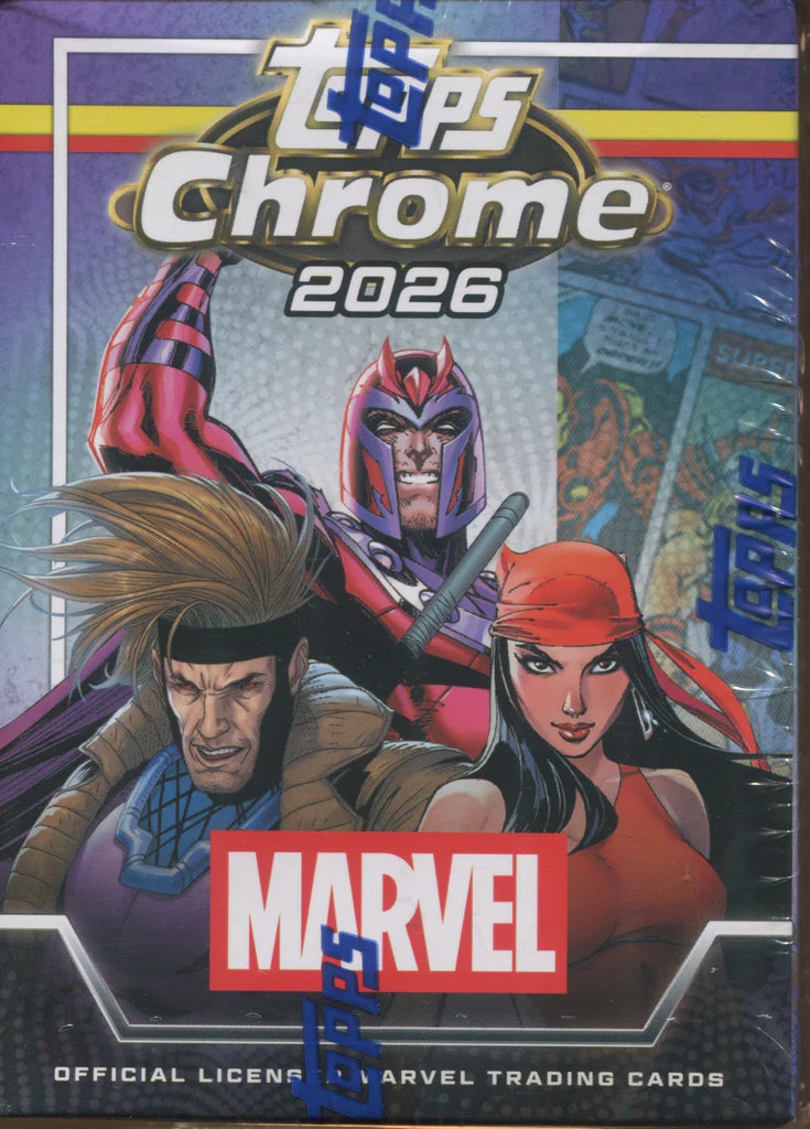 2026 Topps Marvel Comics Chrome Blaster Box