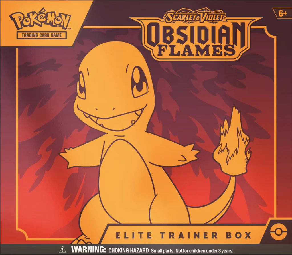 Pokemon Scarlet & Violet Obsidian Flames Elite Trainer Box