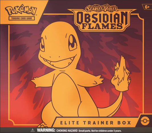 Pokemon Scarlet & Violet Obsidian Flames Elite Trainer Box