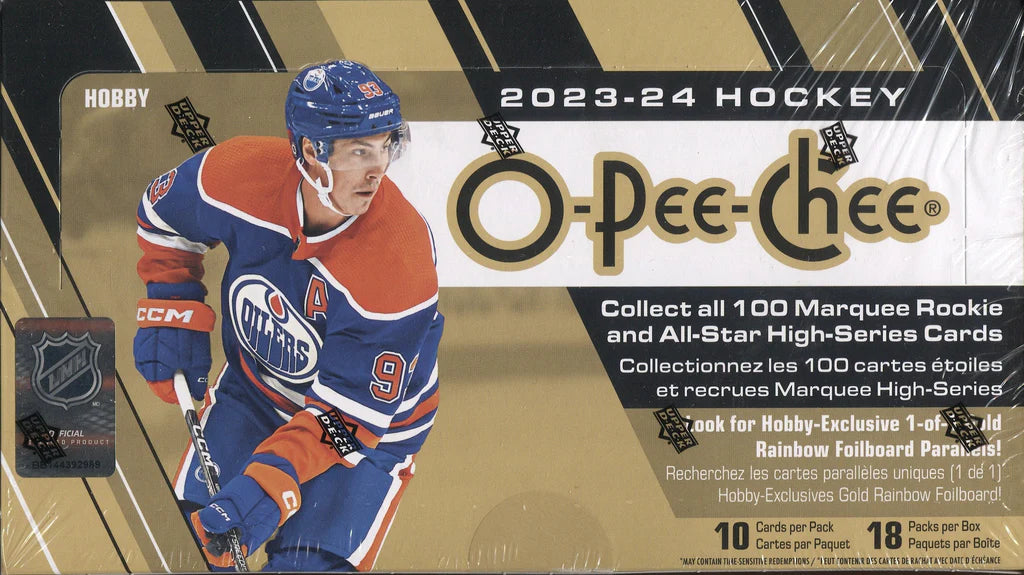 2023-24 Upper Deck O-Pee-Chee Hockey Hobby Box