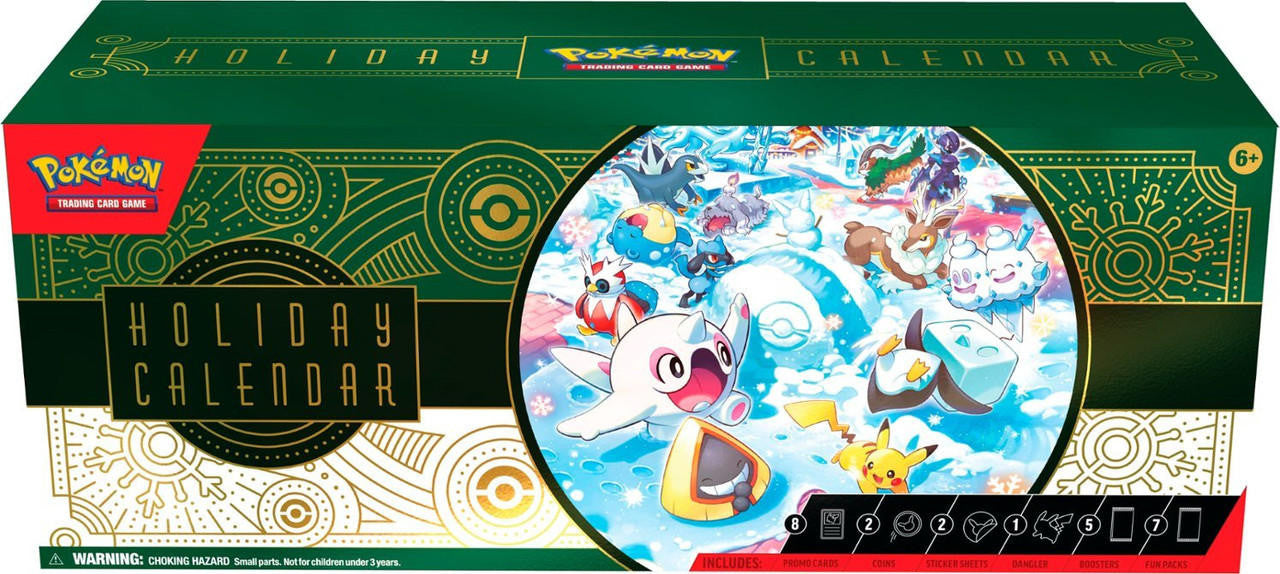 Pokemon 2024 Holiday Calendar Box