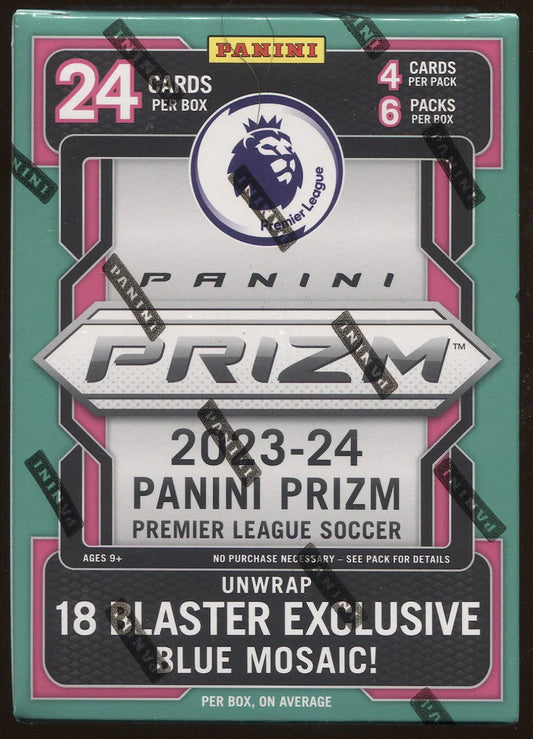 2023-24 Panini Prizm Premier League EPL Soccer 6-Pack Blaster Box