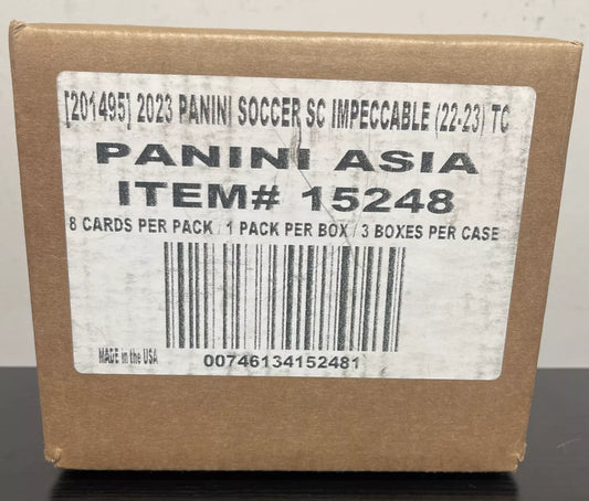 2022-23 Panini Impeccable Soccer Asia Tmall 3-Box Case