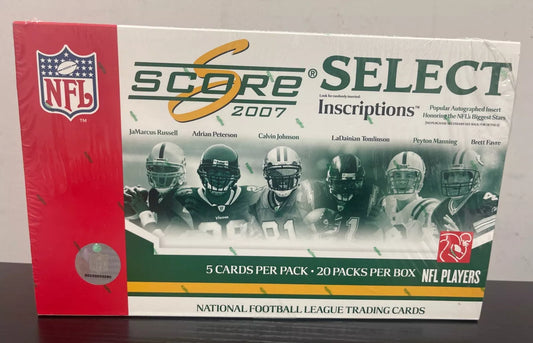 2007 Score Select Football Hobby Box