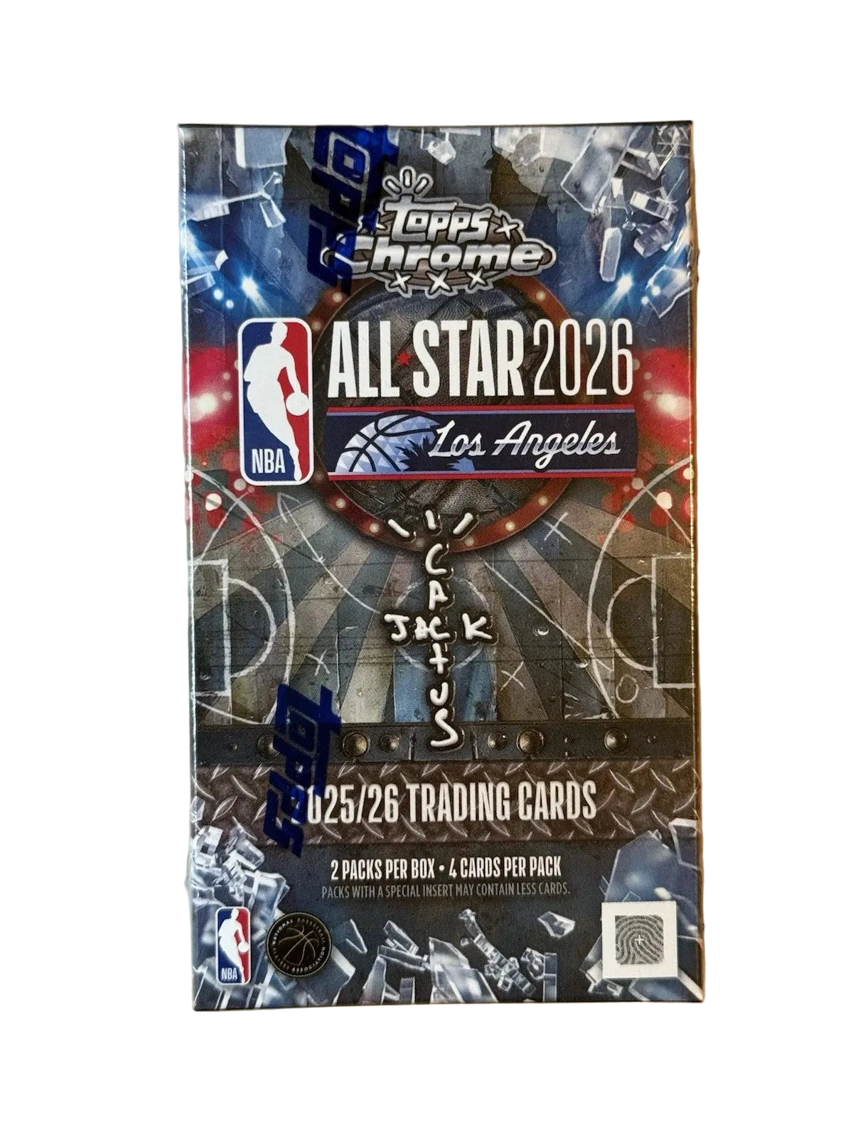 2025-26 Topps Chrome Cactus Jack Basketball x All Star Game Hobby Box