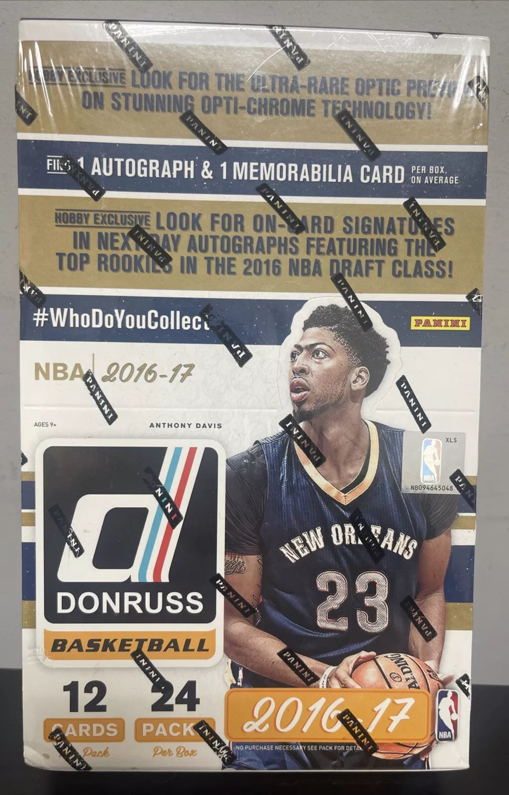 2016-17 Panini Donruss Basketball Hobby Box