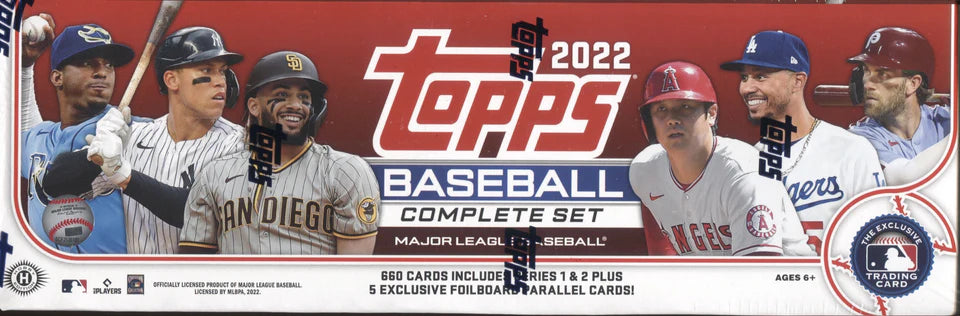 2022 Topps Complete Baseball Factory Set Hobby Box