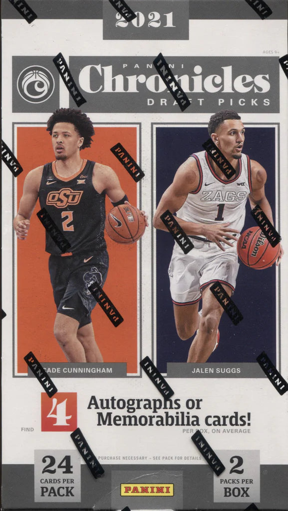 2021-22 Panini Chronicles Draft Picks Collegiate Basketball Hobby Box