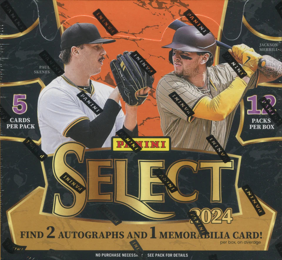 2024 Panini Select Baseball Hobby 12-Box Case