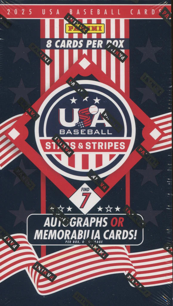 2025 Panini Stars and Stripes USA Baseball Hobby Box