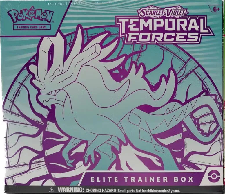 Pokemon Scarlet & Violet Temporal Forces Elite Trainer Box