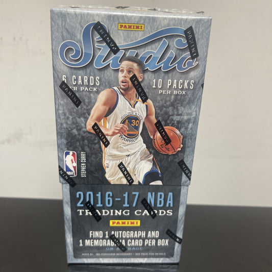 2016-17 Panini Studio Basketball Hobby Box