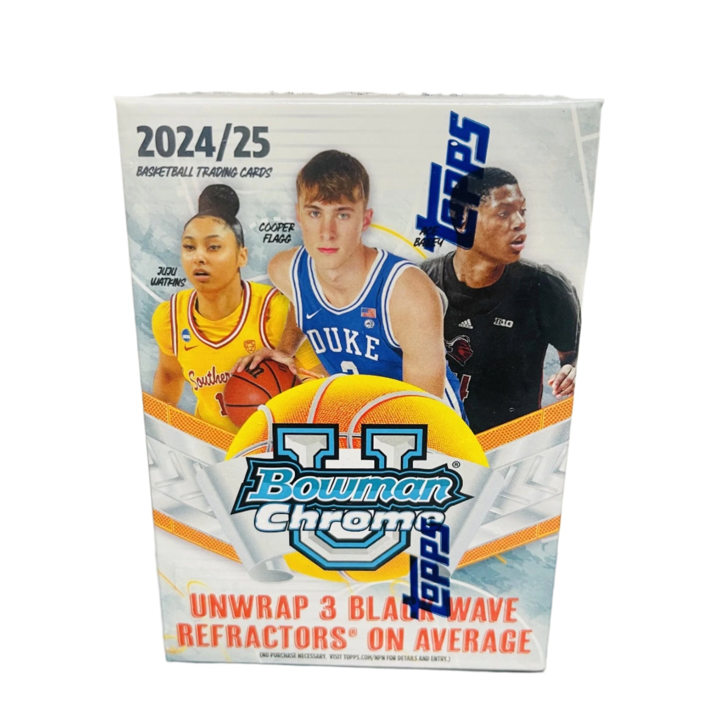 2024-25 Bowman Chrome University Basketball Blaster Box