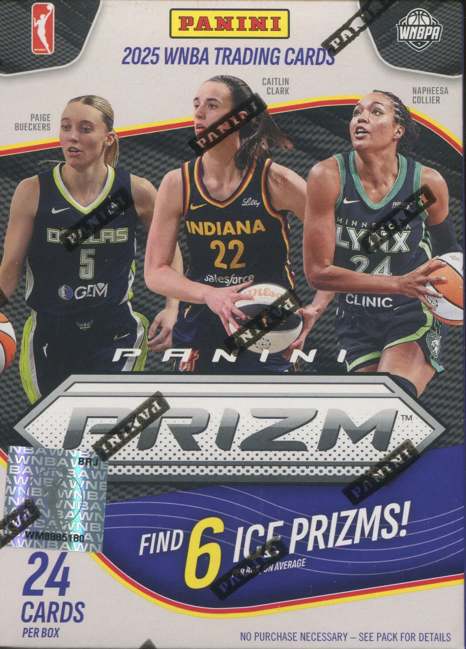 2025 Panini Prizm WNBA Basketball Blaster Box (Ice Prizms)