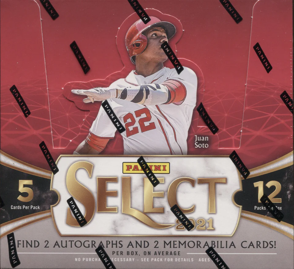 2021 Panini Select Baseball Hobby Box