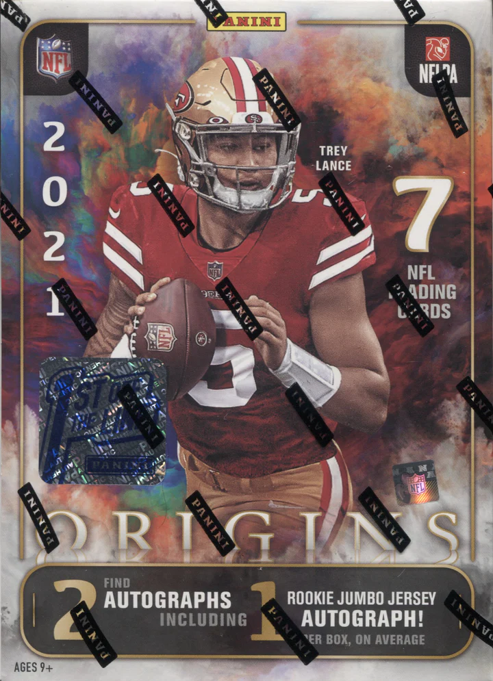 2021 Panini Origins Football 1st Off The Line Hobby Box