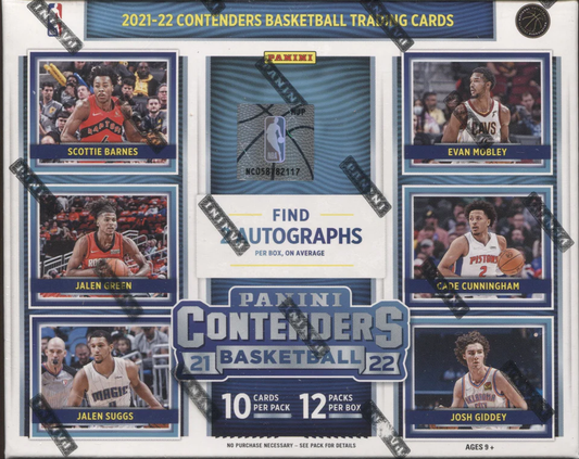 2021-22 Panini Contenders Basketball Hobby Box