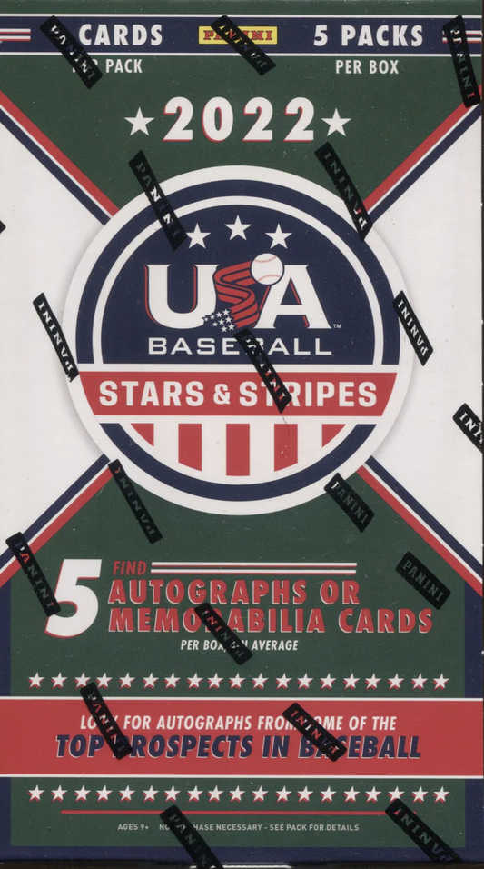 2022 Panini USA Stars & Stripes Baseball Hobby Box