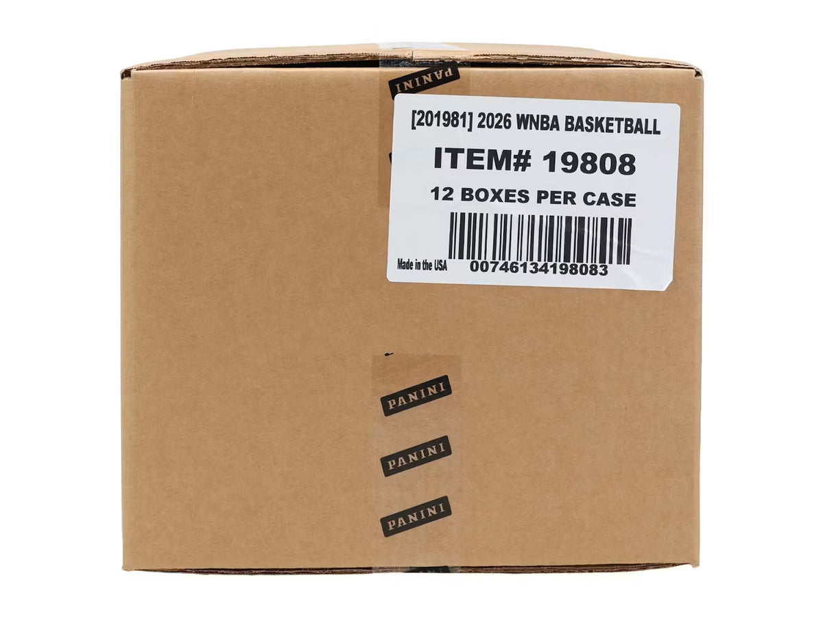 2026 Panini Prizm WNBA Basketball Hobby 12-Box Case