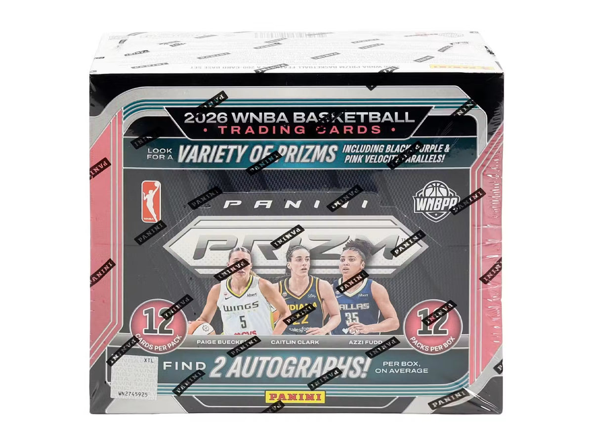 2026 Panini Prizm WNBA Basketball Hobby 12-Box Case