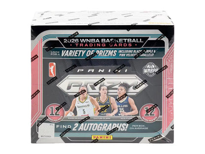 2026 Panini Prizm WNBA Basketball Hobby 12-Box Case