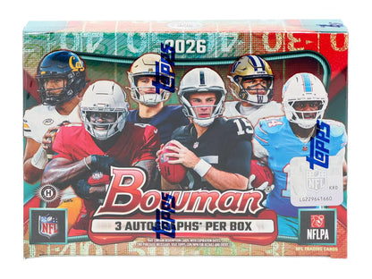 2026 Bowman Football Delight 6-Box Case