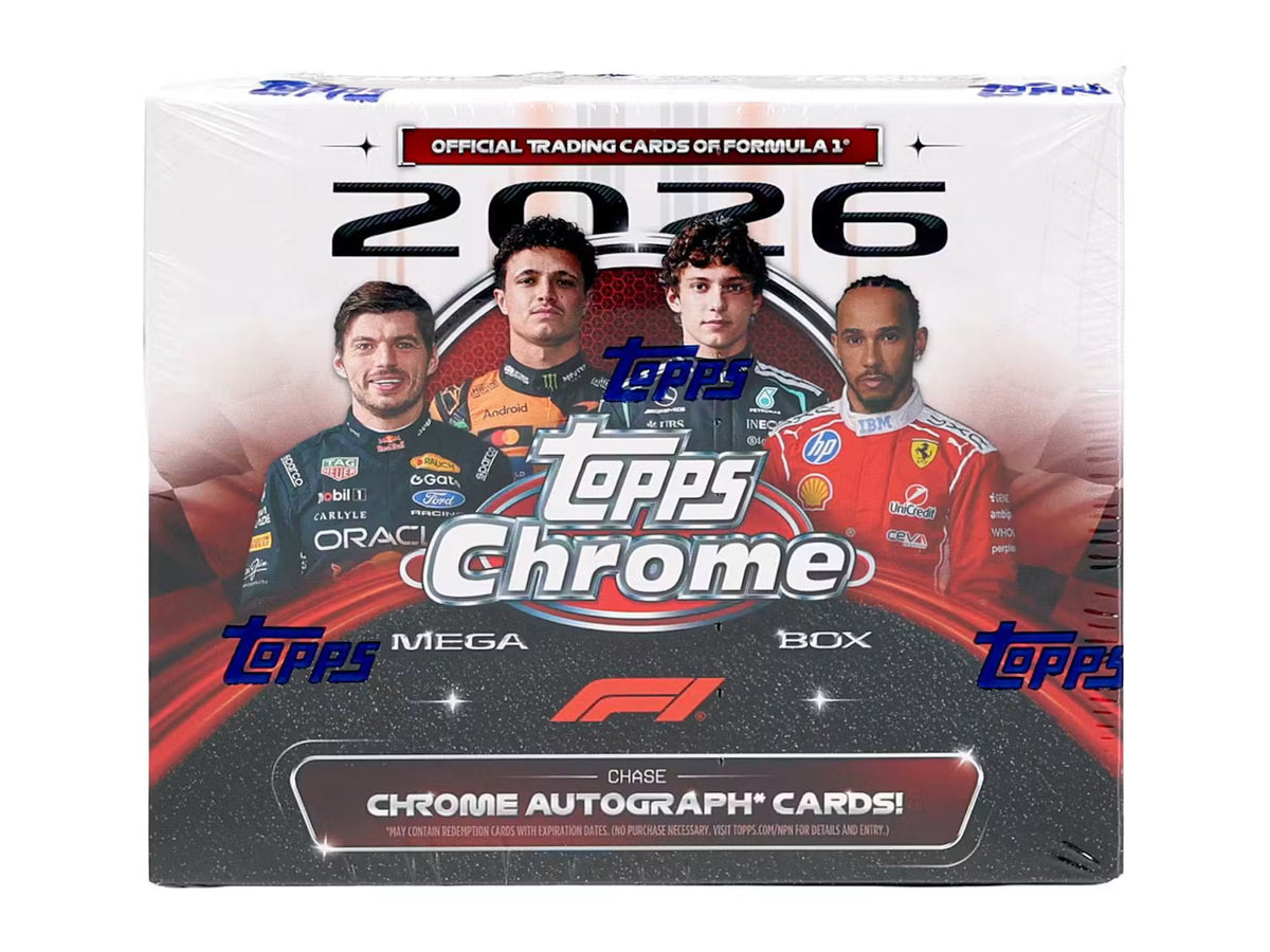 2026 Topps Chrome F1 Formula 1 Mega 20-Box Case