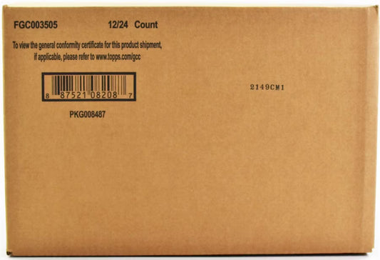 2019 Topps Heritage High Number Baseball Hobby 12-Box Case