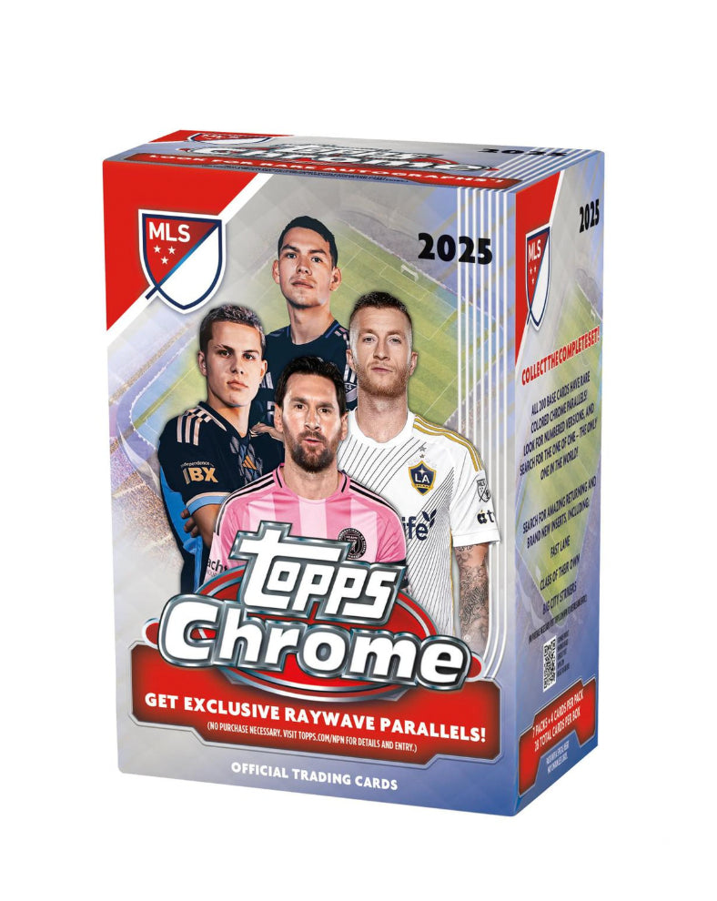 2025 Topps MLS Chrome Soccer Blaster 40-Box Case