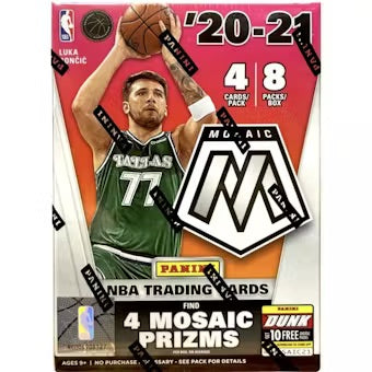 2020-21 Panini Mosaic Basketball Hanger Box (Reactive Orange Prizms!)