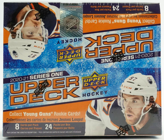 2020-21 Upper Deck Series 1 Hockey Retail Box