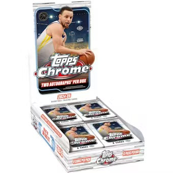 2024-25 Topps Chrome Basketball Hobby Box