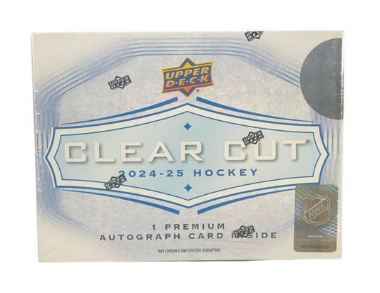 2024-25 Upper Deck Clear Cut Hockey Hobby Box