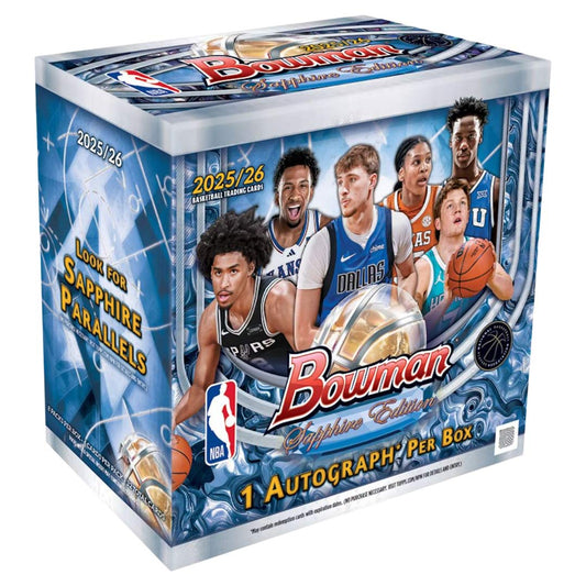 2025-26 Bowman Basketball Sapphire Edition Box