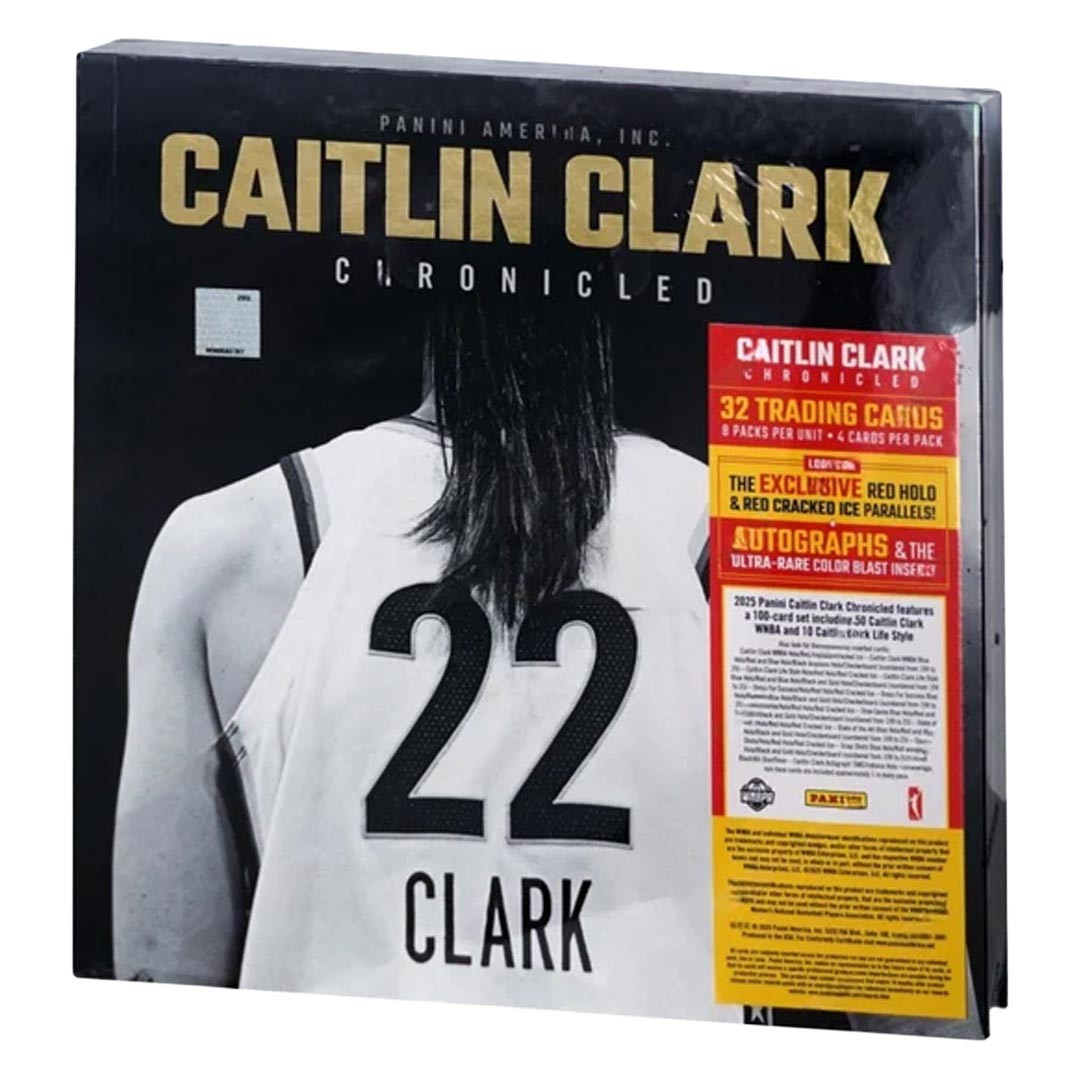 2025 Panini Caitlin Clark Chronicled Keepsake WNBA Basketball Retail Box