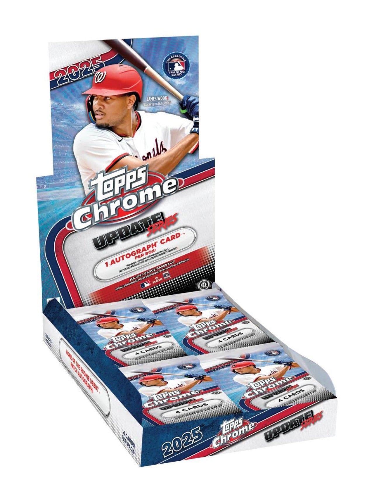 2025 Topps Chrome Update Series Baseball Hobby Box